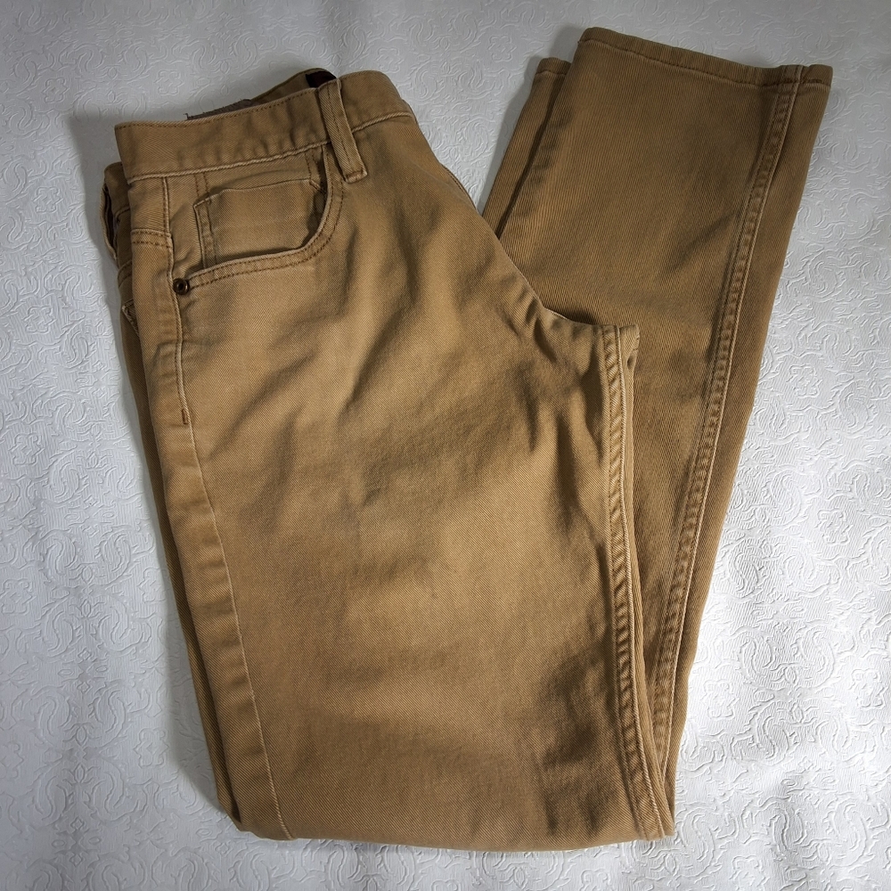 Tony Hawk Skinny Slouch Golden Tanc olored Jeans  Size 29X32